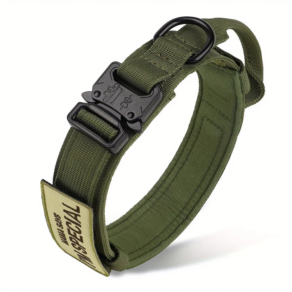 Heavy Duty Tactical Dog Collar 🐕🧭