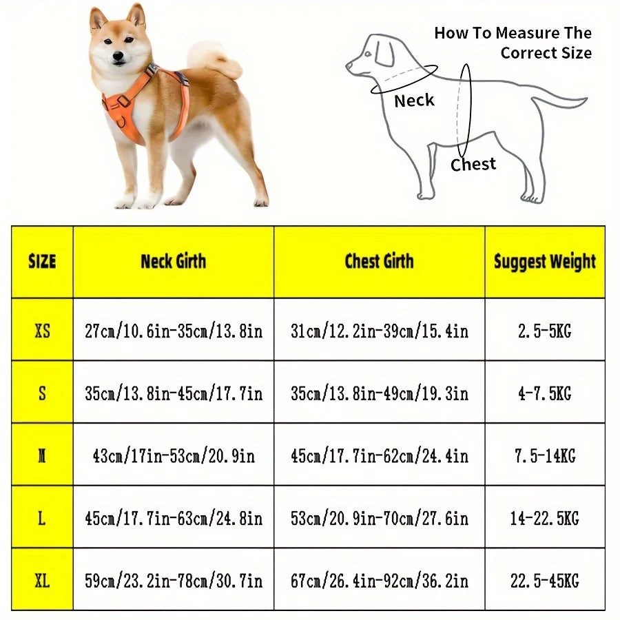 No-Pull Dog Harness 🐕🎽