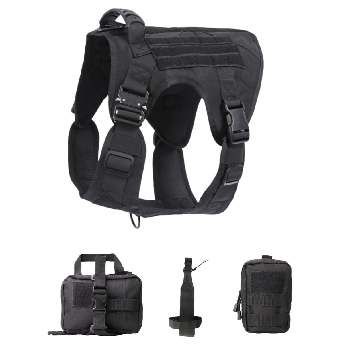 Tactical No-Pull Dog Harness 🐕🎖️