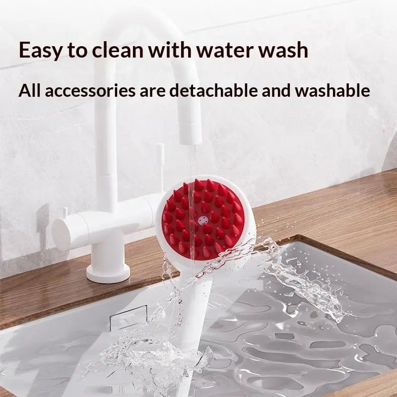 Pet Spray Comb Pet Bath Brush With Shampoo Dispenser Massage Comb Cleaning Pet Cats Dogs Brush Spray Pet Grooming Clean Tool