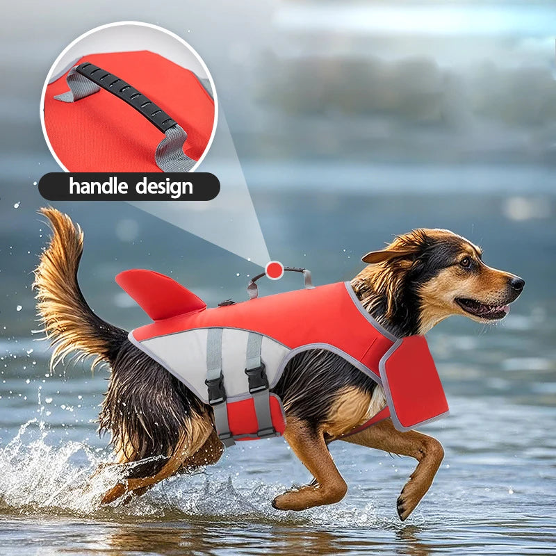 Shark Dog Life Jacket 🦈🐶