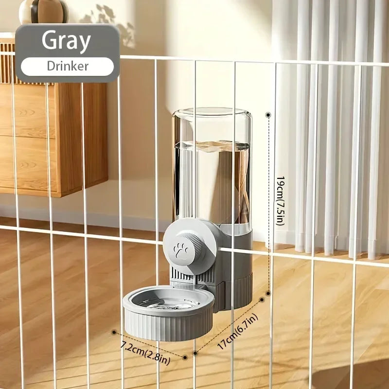 Hanging Auto Pet Feeder & Water Dispenser Set 🐾💧