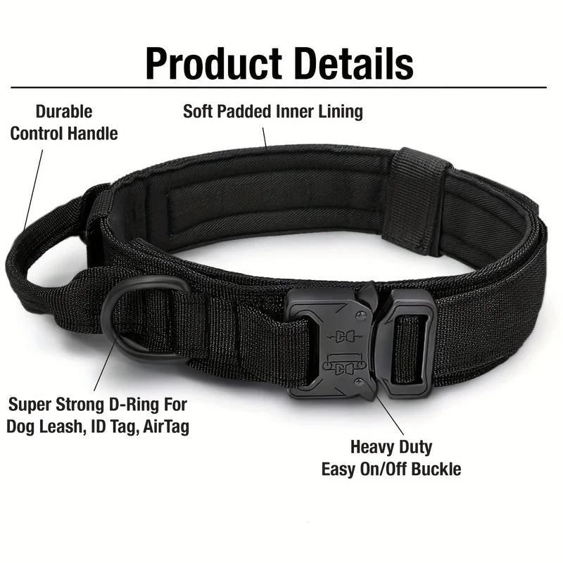 Tactical Dog Collar 🐕🛡️