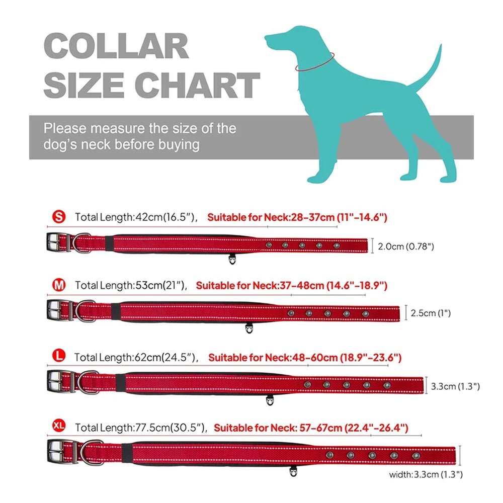 Reflective Dog Collar 🐶✨