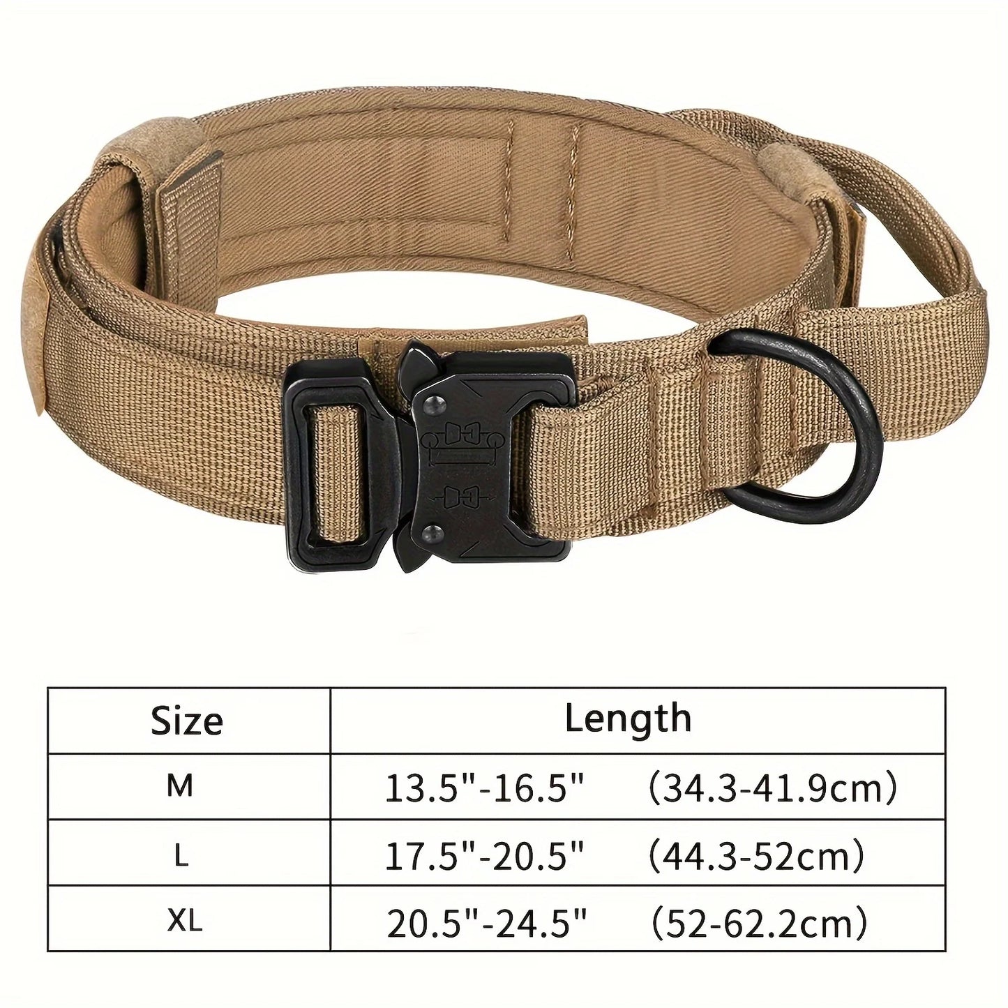 Tactical Dog Collar 🐕🛡️