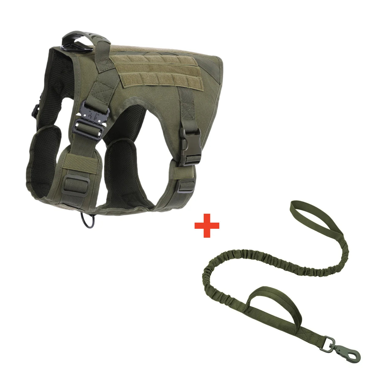 Tactical No-Pull Dog Harness 🐕🎖️