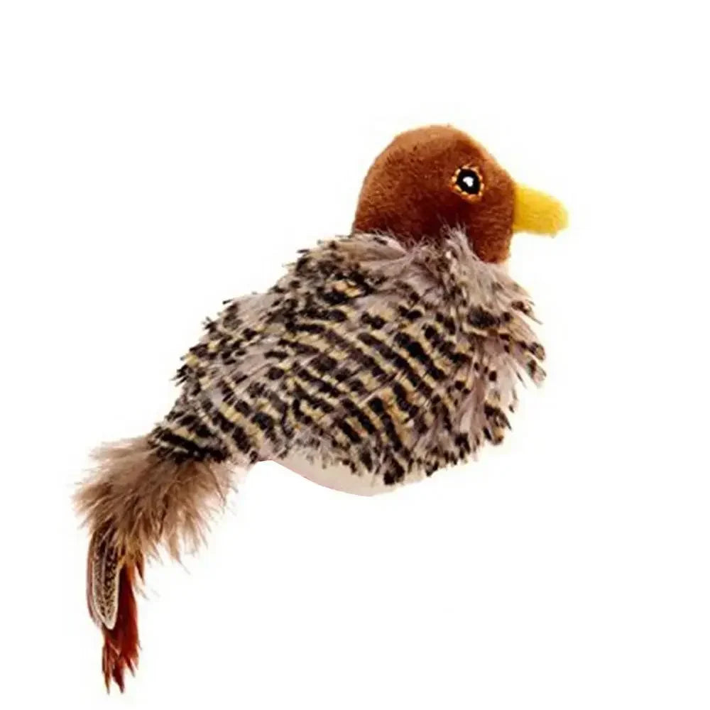 Interactive Chirping Bird Cat Toy 🐱🐦✨