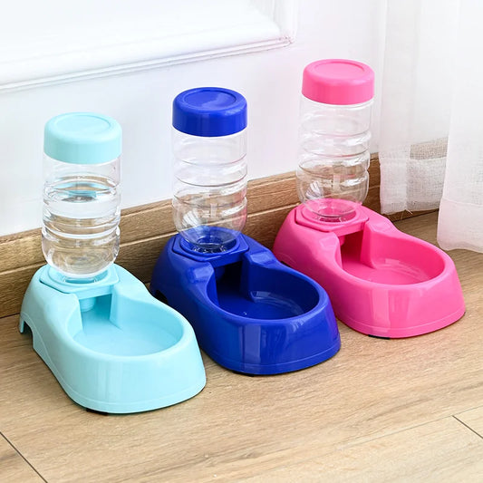 500ml Automatic Pet Water Dispenser & Feeder – Compact Bowl for Dogs & Cats