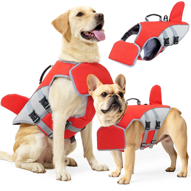 Shark Dog Life Jacket 🦈🐶