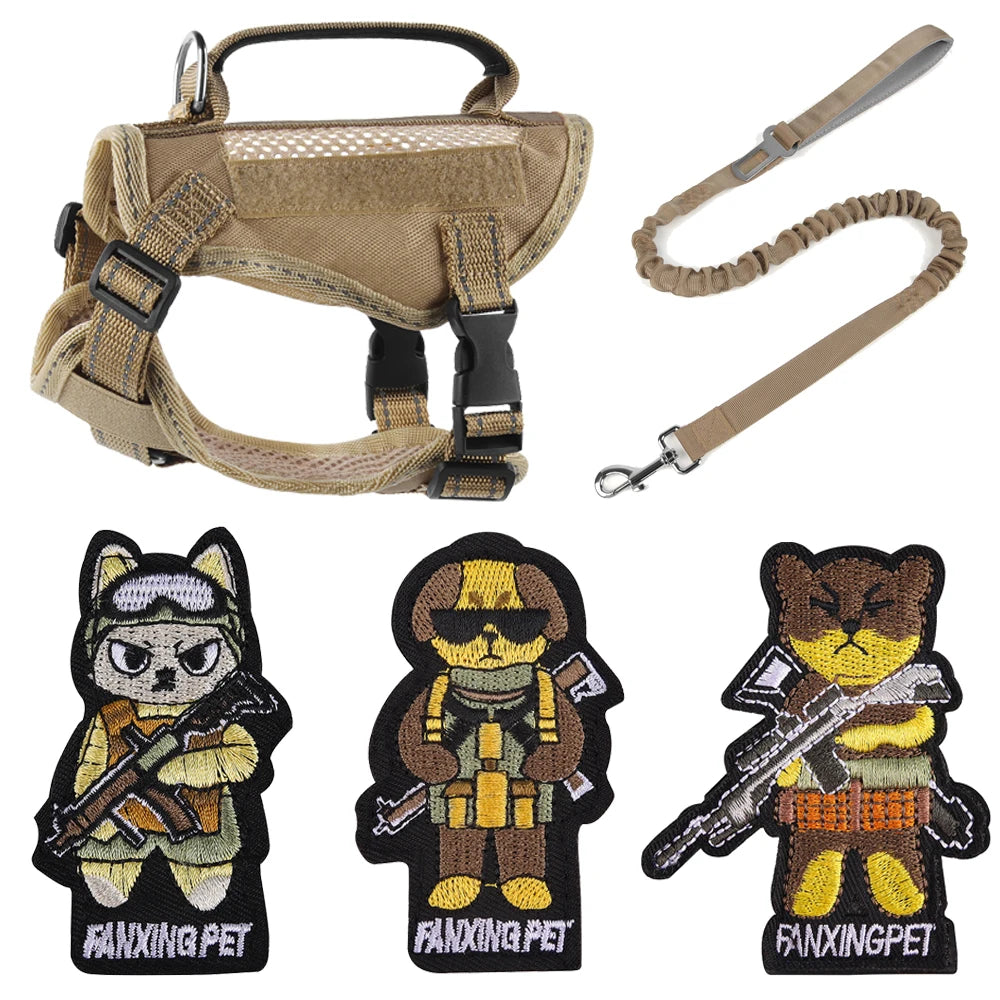 Tactical Cat Harness & Leash 🐱🎽