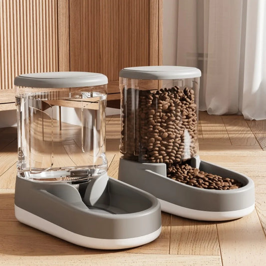 Non-Electric Auto Pet Feeder & Flowing Water Dispenser 🐶💧