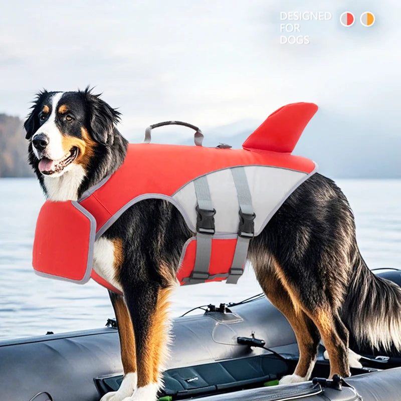 Shark Dog Life Jacket 🦈🐶