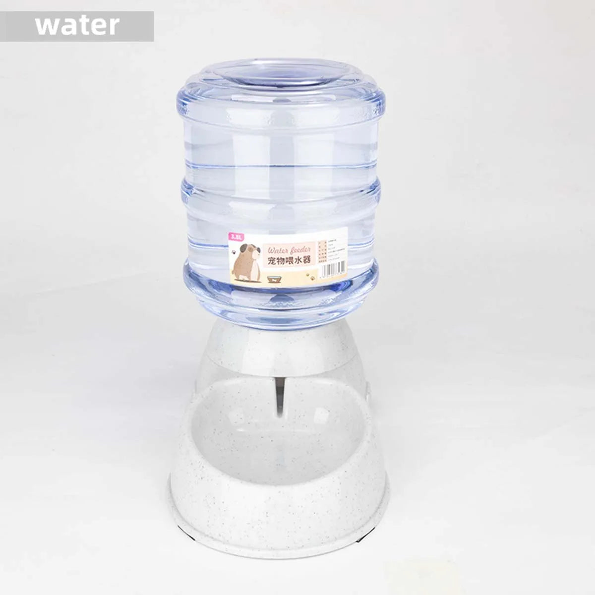 3.8L Automatic Pet Feeder & Water Dispenser – Large Capacity Bowl for Cats & Dogs