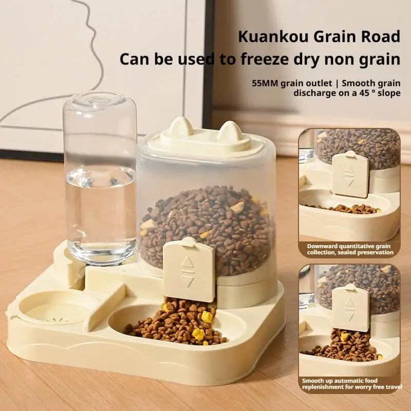 All-in-One Automatic Cat Feeder & Water Dispenser 🐱💧