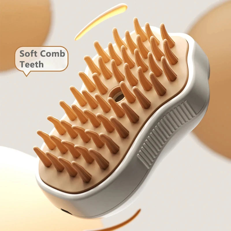 3-in-1 Steam Pet Brush 🐾💨