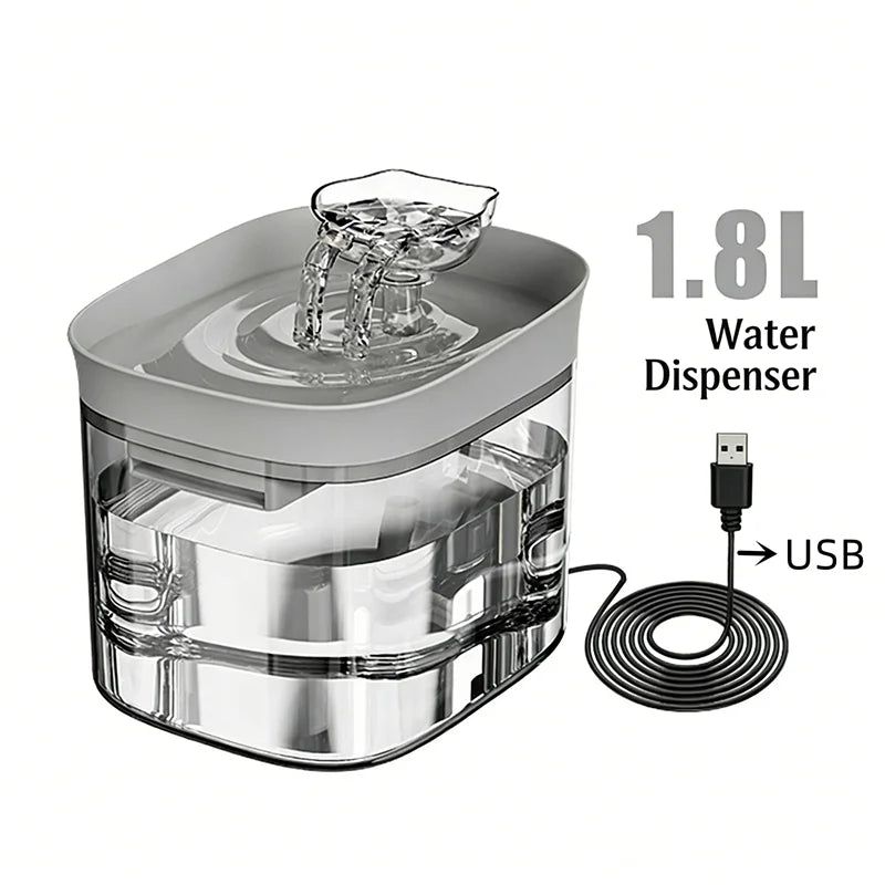 Stainless Steel Auto Pet Feeder & USB Water Bowl 🐶💧