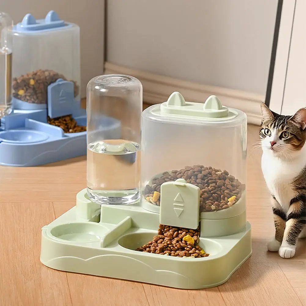 All-in-One Automatic Cat Feeder & Water Dispenser 🐱💧