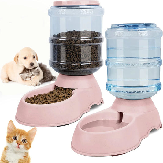 🐶🐱Never-Empty Auto Pet Feeder & Water Dispenser💧