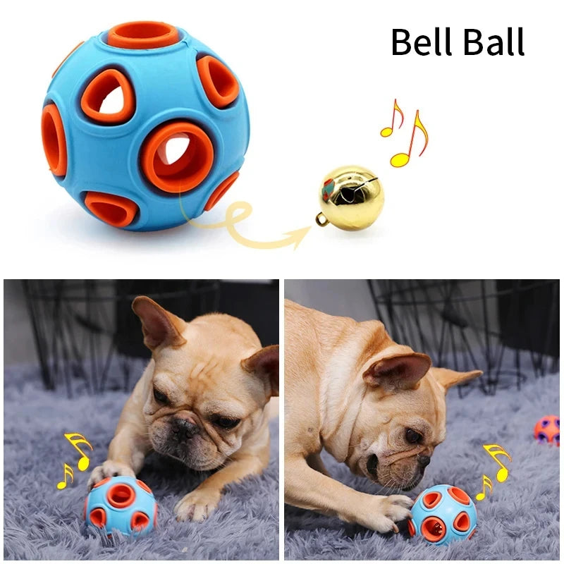 HOOPET Dog Toy Rubber Food Ball 🎾🐕🍖