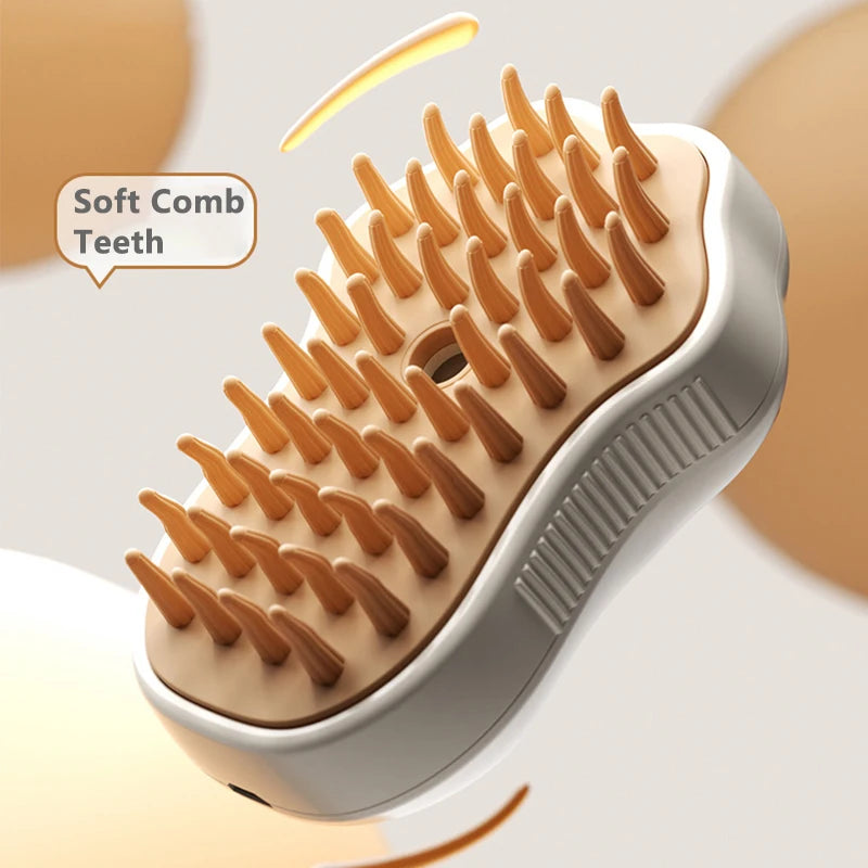 3-in-1 Steam Pet Brush 🐾💨