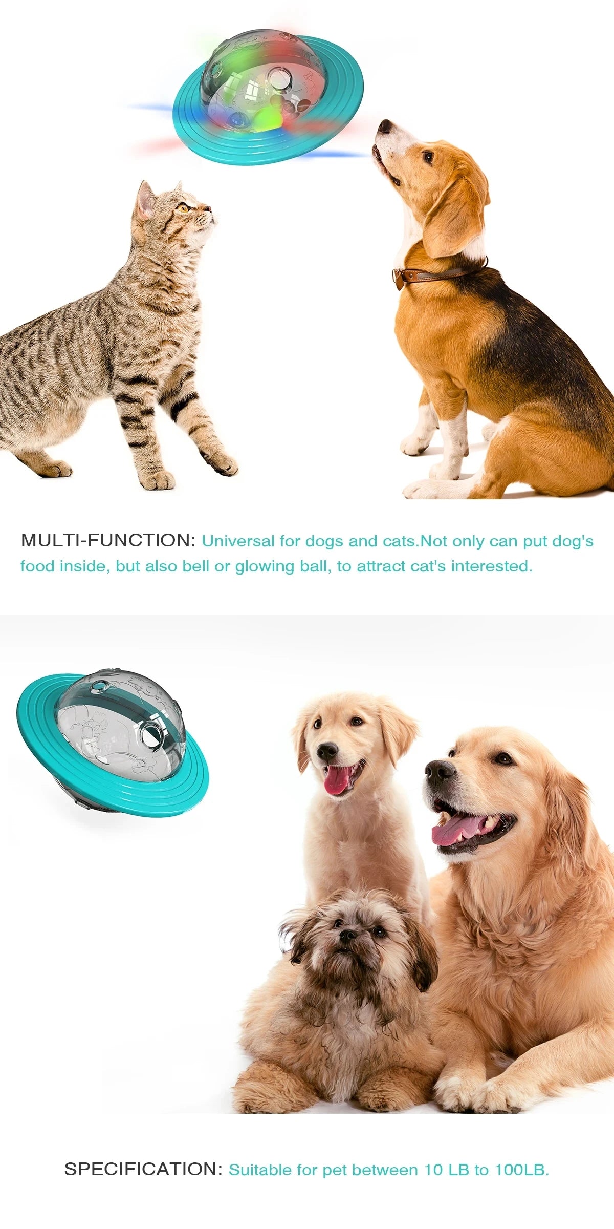 Treat Dispensing Dog Toy 🐶🍖