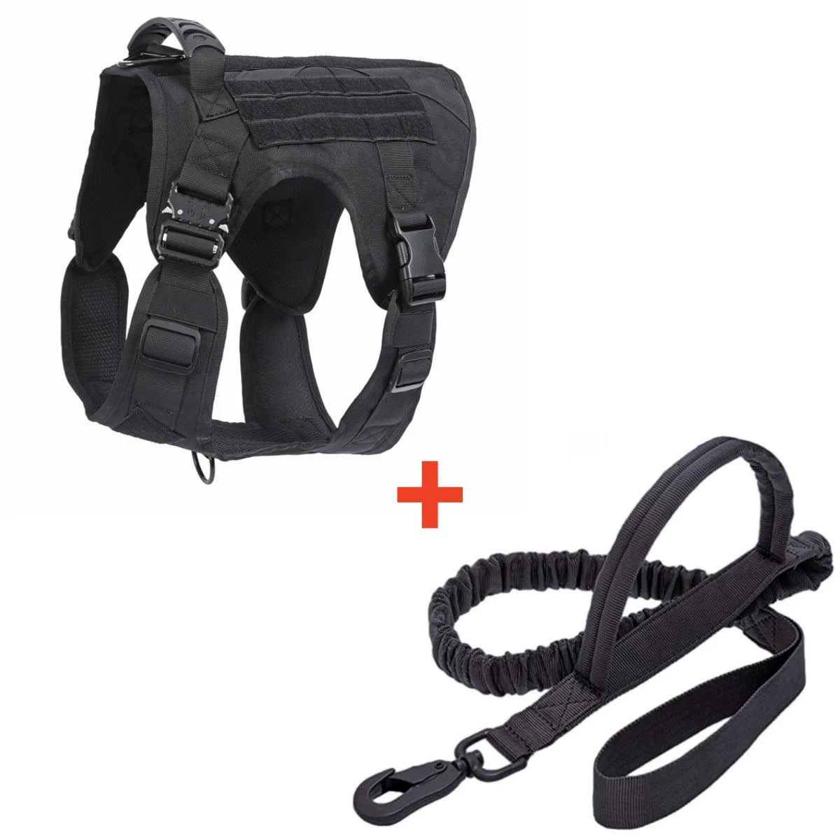 Tactical No-Pull Dog Harness 🐕🎖️