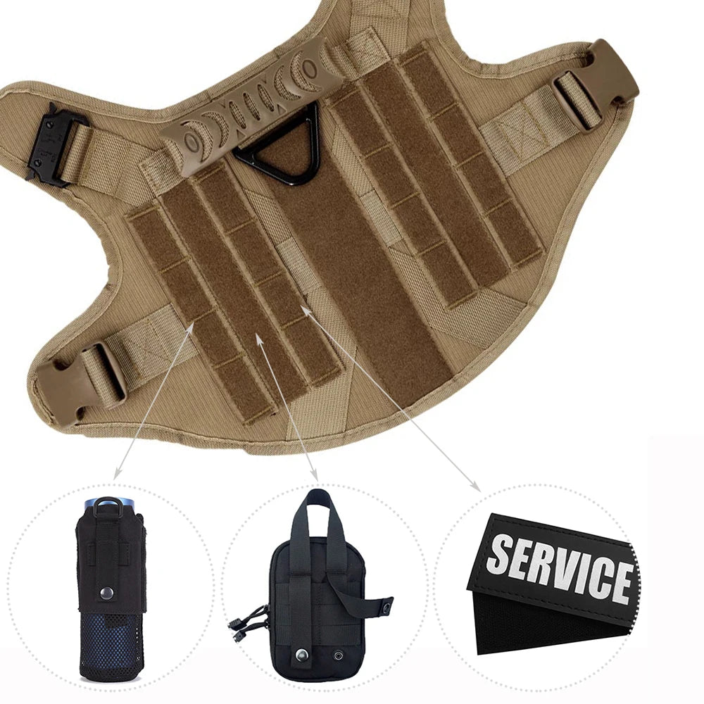 Military Tactical Dog Harness 🐕🎯