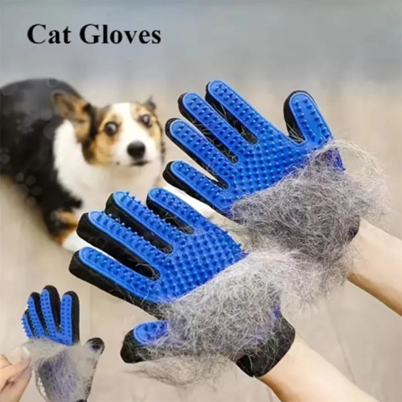 Pet Hair Removal Grooming Glove 🐶🐱