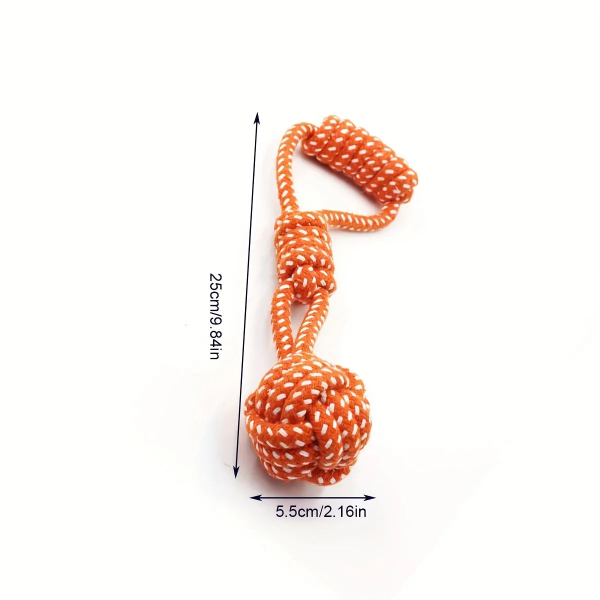 Durable Dog Rope Ball Toy 🐕🎾🦴