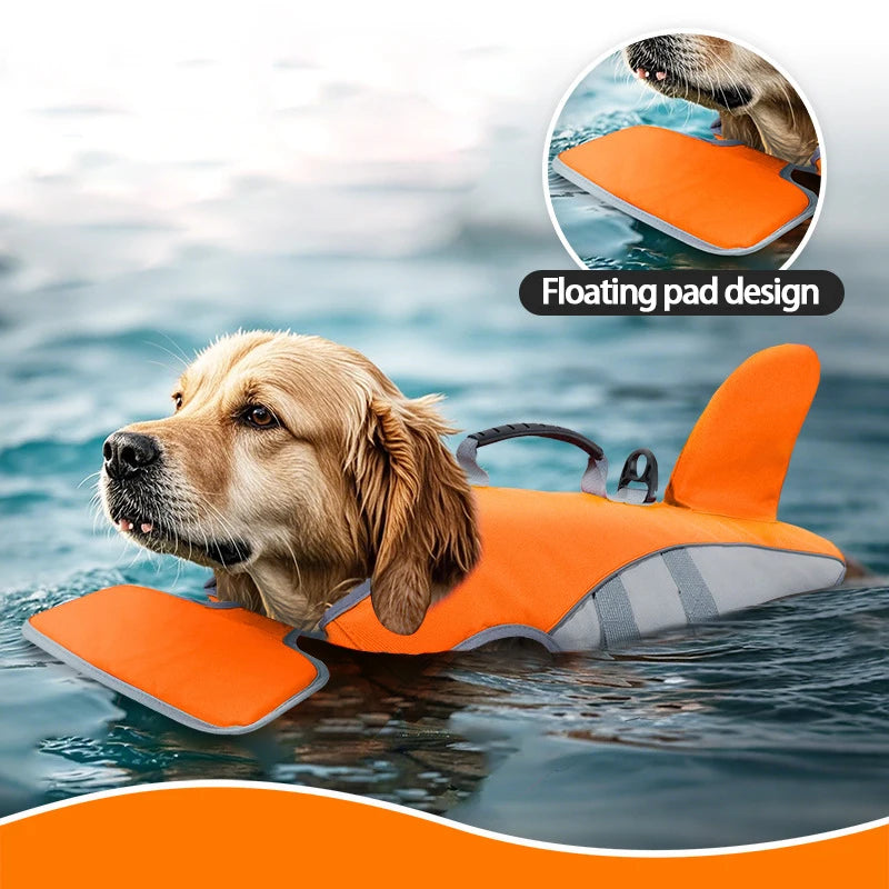 Shark Dog Life Jacket 🦈🐶