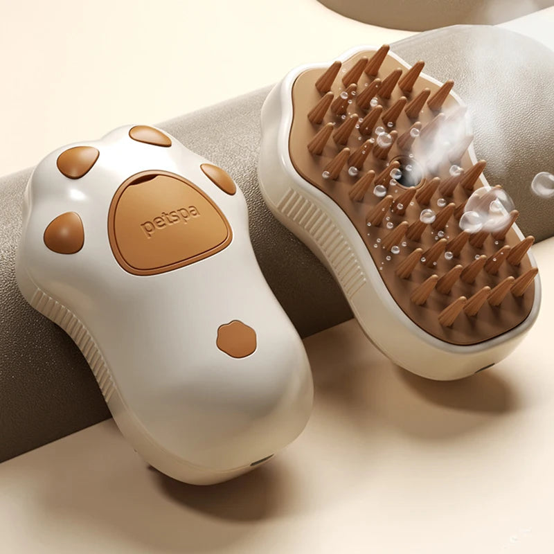 3-in-1 Steam Pet Brush 🐾💨