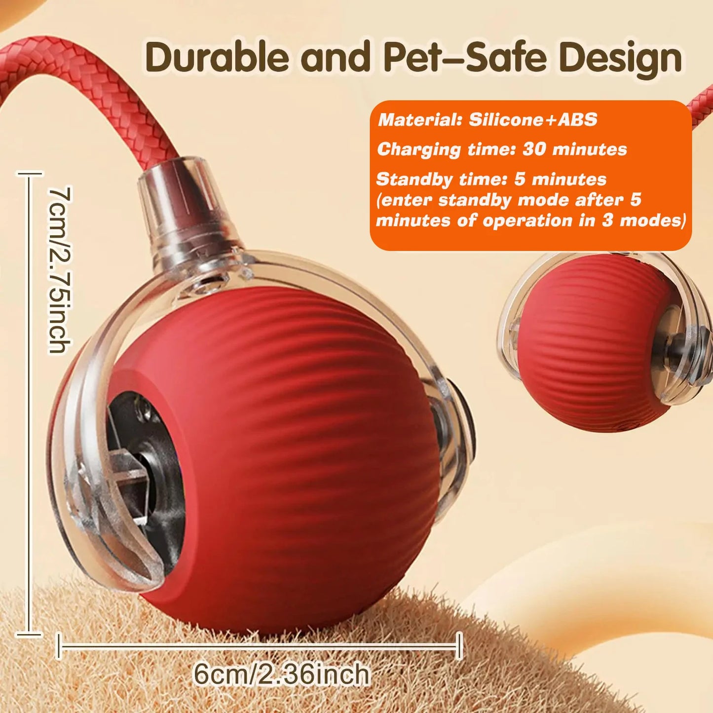 Auto Smart Dog Ball 🐶⚙️