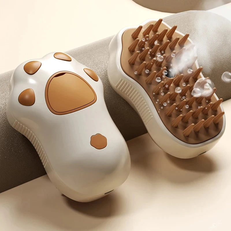 3-in-1 Steam Pet Brush 🐾💨