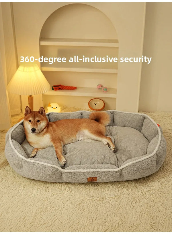 Autumn and winter kennel warm kennel medium and small dog sleeping kennel warm and comfortable winter pet kennel