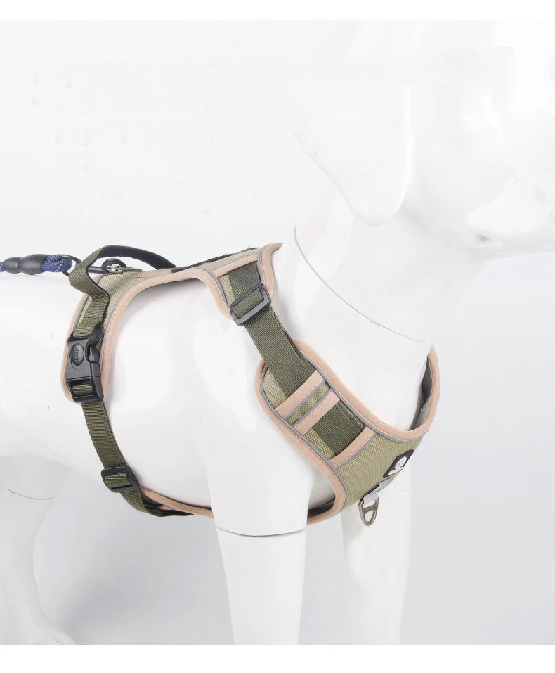 Reflective No-Pull Dog Harness 🐕✨
