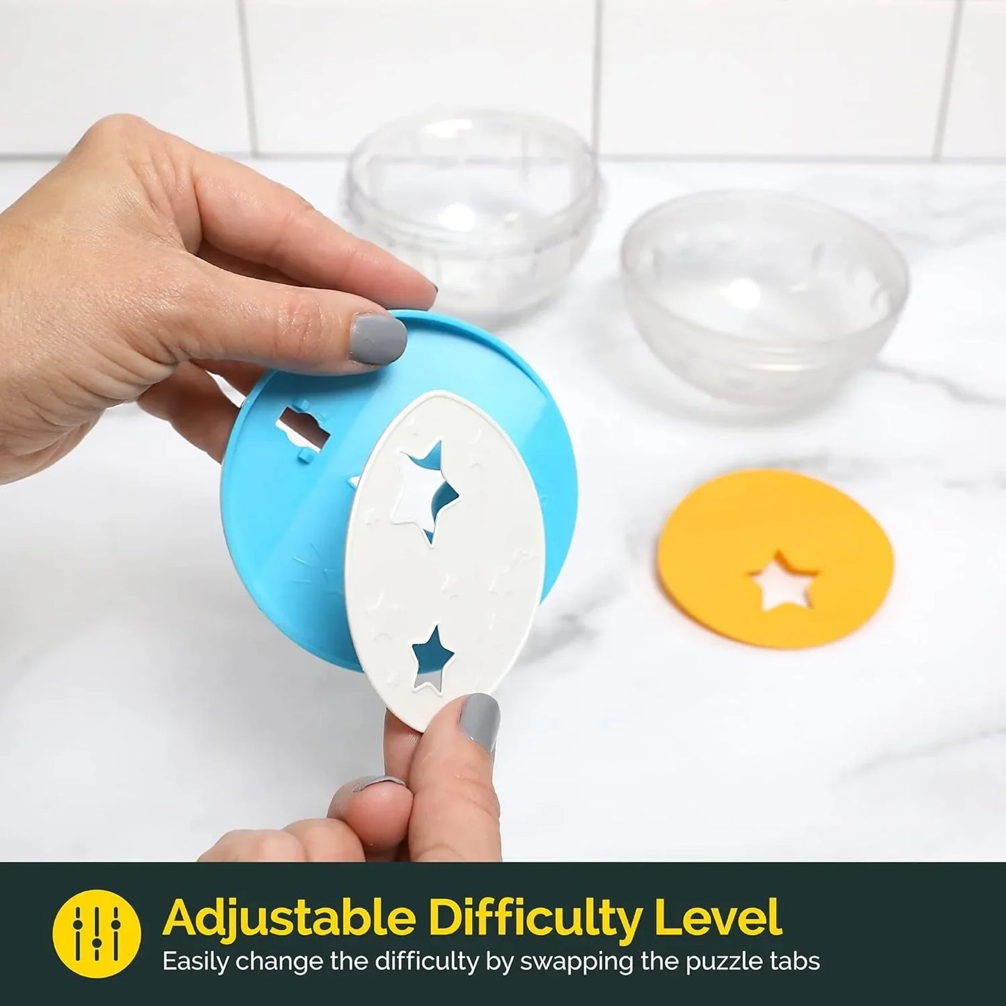 IQ Treat Ball Dog Dispenser Toy (4") 🎾🐕🧠🍖