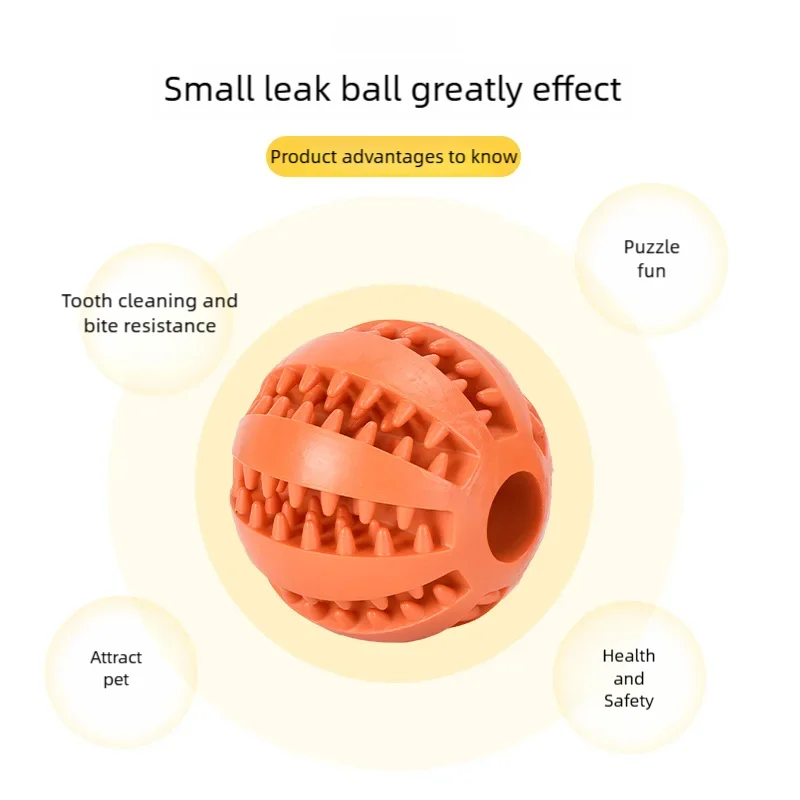 Dog Treat Chew Ball Toy 🎾🐕🦷