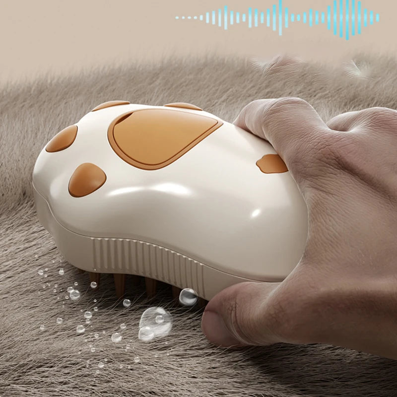 3-in-1 Steam Pet Brush 🐾💨