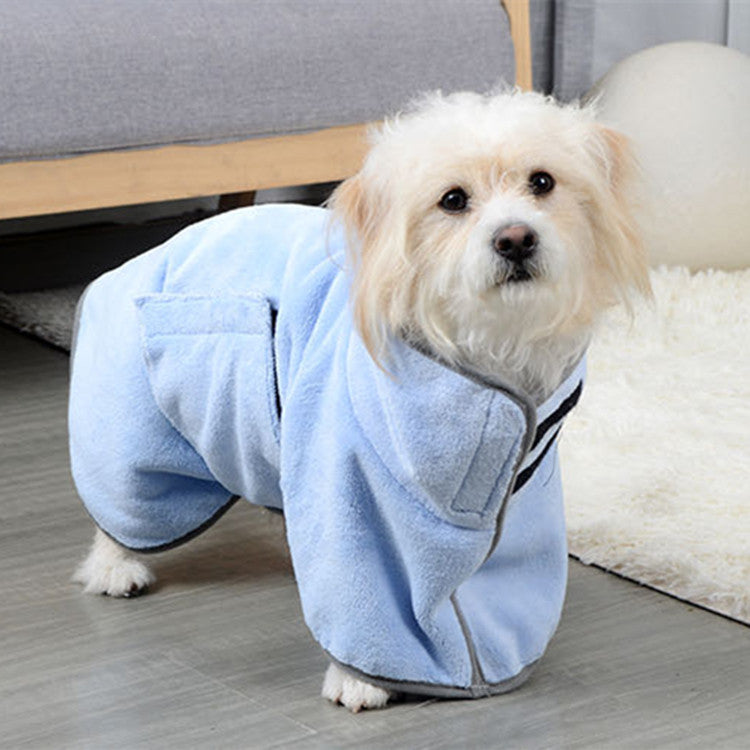 💦Make Bath Time 10x Easier💦: (Microfiber Absorbent Towel Bathrobe)