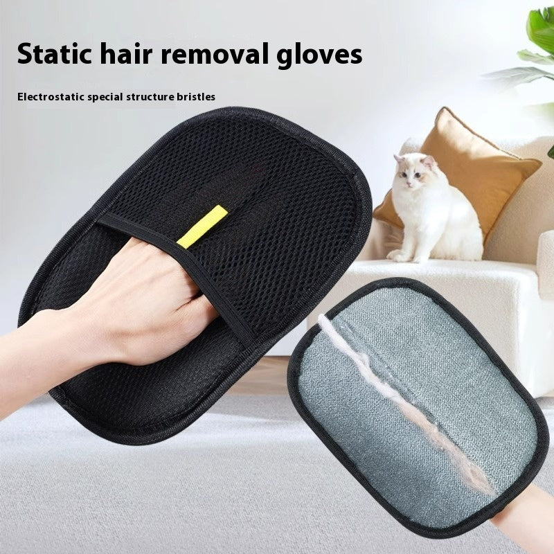 🧤This Glove Removes Pet Hair Instantly🧤: (Pet Hair Remover/Deshedder Gloves)