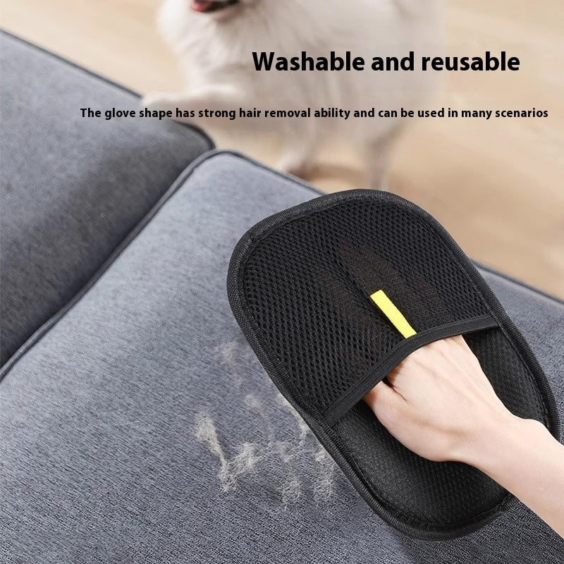 🧤This Glove Removes Pet Hair Instantly🧤: (Pet Hair Remover/Deshedder Gloves)